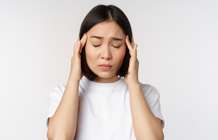Ilustrasi pusing karena stress