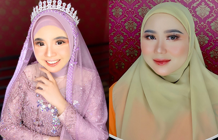 PUNYA CIRI KHAS: Ada berbagai macam konsep make-up dan aneka skincare yang ditawarkan Safa Make-up.