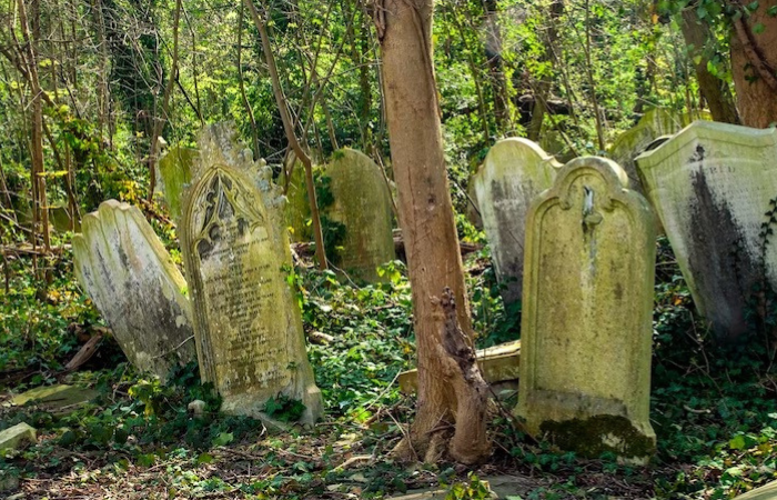 MISTIS: Ilustrasi makam yang memiliki aura mistis kuat.