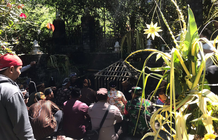 AGENDA TAHUNAN: Grebeg Suro yang berlangsung di kawasan Candi Penampihan, Desa Geger.