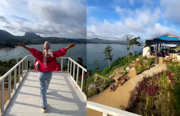 Gemah Sky View terletak di pinggir Jalur Lintas Selatan (JLS)