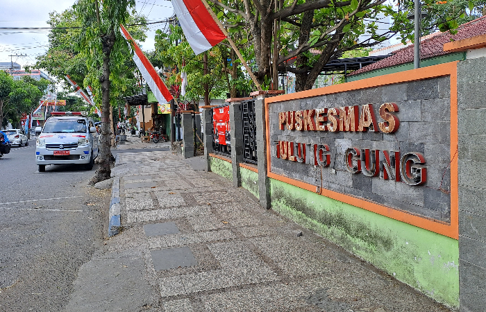 Puskesmas Tulungagung yang akan dipindahkan di Desa Panggungrejo Kecamatan Tulungagung.