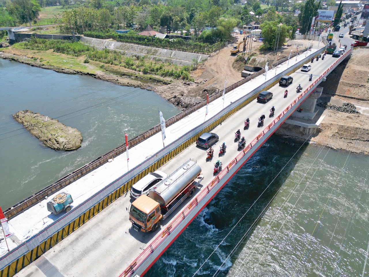 Jembatan Ngujang 1 jika dilihat dari atas