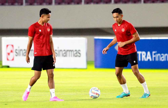 Timnas Indonesia U-23 menang 9-0 atas China Taipe di Stadion Manahan Solo, Sabtu (9/9/2023).