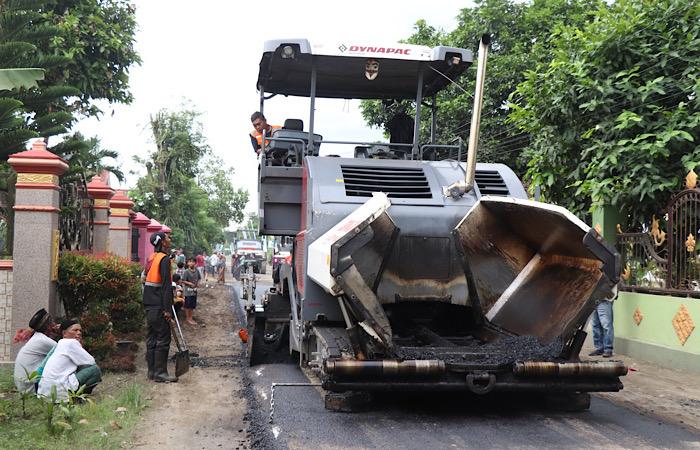 DIKEBUT: Sejumlah jalan rusak bakal diperbaiki Dinas PUPR Tulungagung saat kemarau ini.