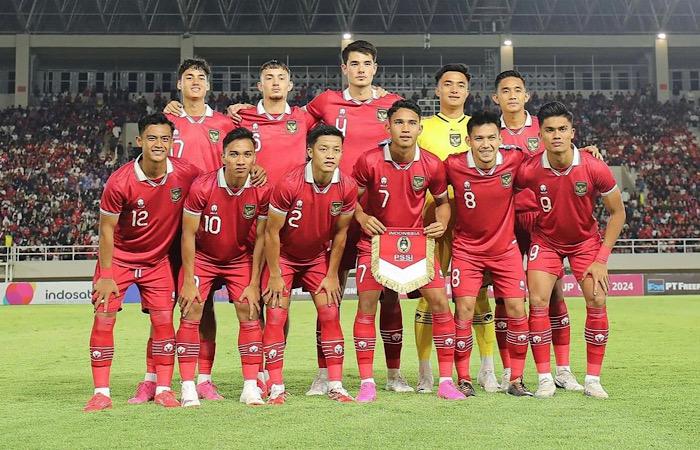 BERJUANG: Timnas Indonesia U-23 akan lawan Turkmenistan U-23 di Stadion Manahan Solo, Selasa (12/09/2023) malam ini.