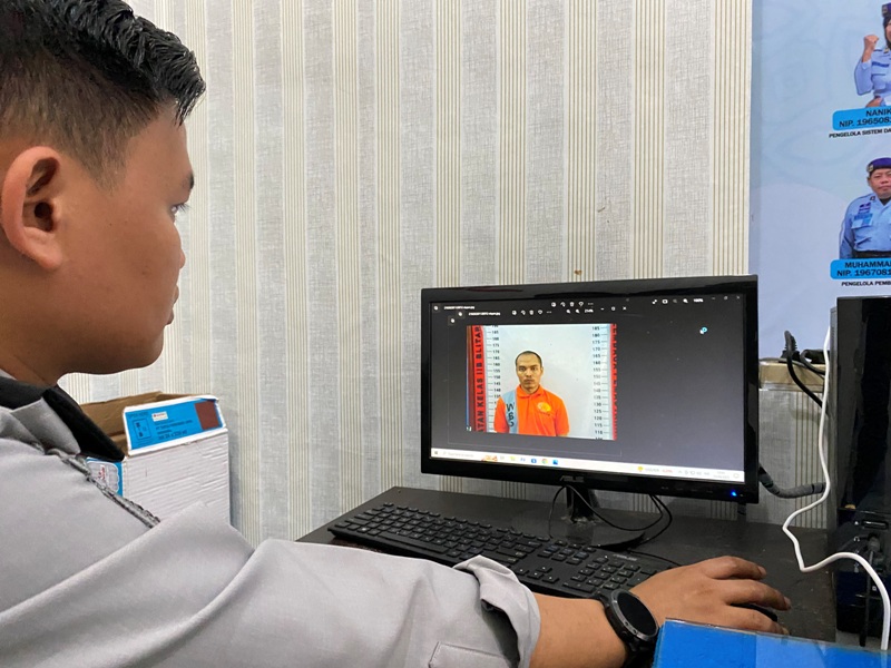 NAHAS: AM, napi narkoba yang meninggal dunia karena infeksi rahang, Rabu (13/9).