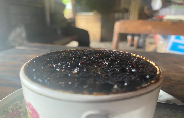 PANTAS DICOBA: Tampilan kopi grasak khas Desa Sukowiyo, Kecamatan Karangrejo, Tulungagung.