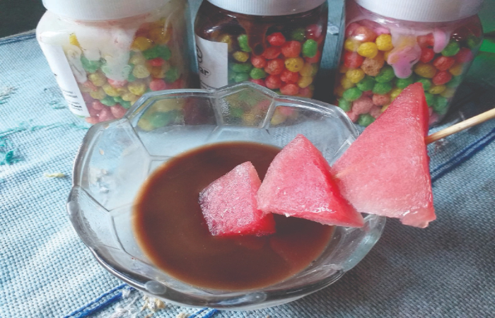 SEGAR: Es Kulkul yang dibuat oleh Rohmatul Hidayah cocok sebagai alternatif bisnis rumahan.