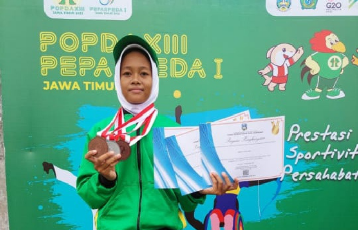 BERPRESTASI: Pradnya Anggardini Paramitha sering mendapatkan prestasi dalam olahraga panahan.
