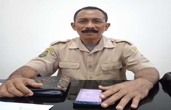 Kepala Desa Kades Wonoanti, Kecamatan Gandusari, Kabupaten Trenggalek, Mujianto.