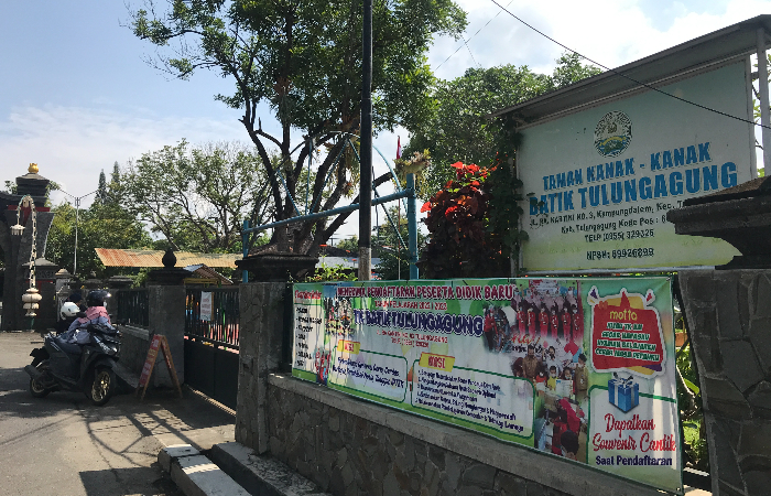 TK Batik yang masih difungsikan sebagai tempat pembelajaran taman kanak-kanak (TK).