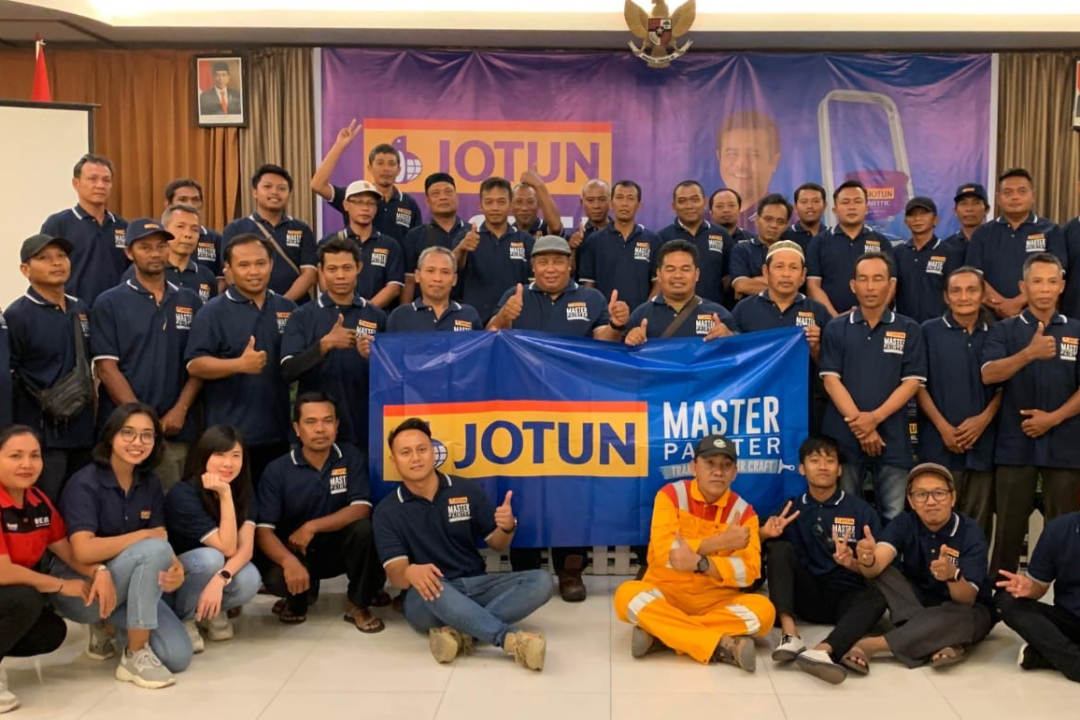 PT Jotun membekali Peserta Skill dan Sertifikat Pelatihan