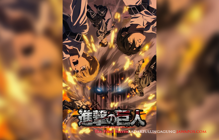 Poster Dari Anime Attack On Titan:The Final Season