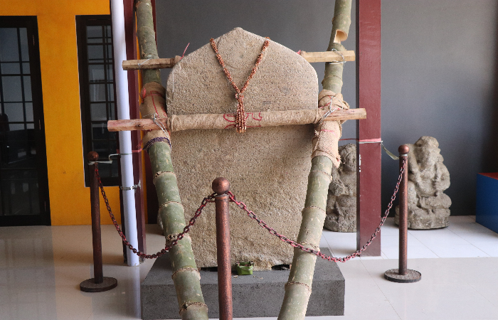 Prasasti Lawadan sekarang sudah berada di Museum Daerah Tulungagung, setelah belasan tahun berada di PT IMIT.