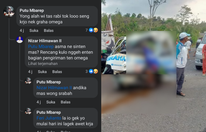 Beredar video kecelakaan di JLS Tulungagung, warganet menduga salah satu korban meninggal masih pengantin baru.
