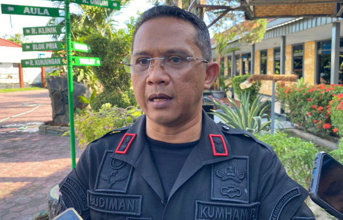 Kepala Lapas Kelas IIB Tulungagung, R. Budiman P. Kusuma.