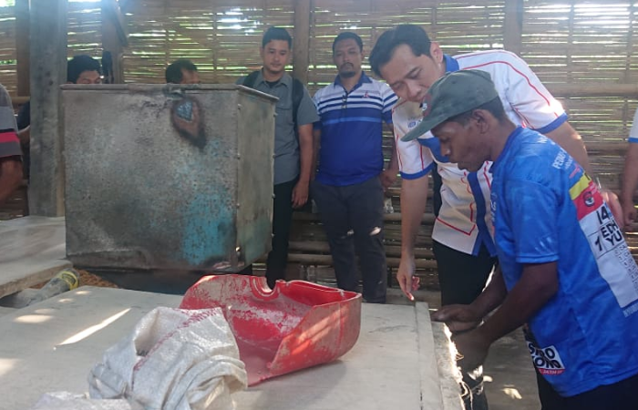 HARUS DIPERBARUI : Mesin penggilingan gabah salah satu peralatan yang perlu dimodernisasi untuk meningkatkan produksi beras.