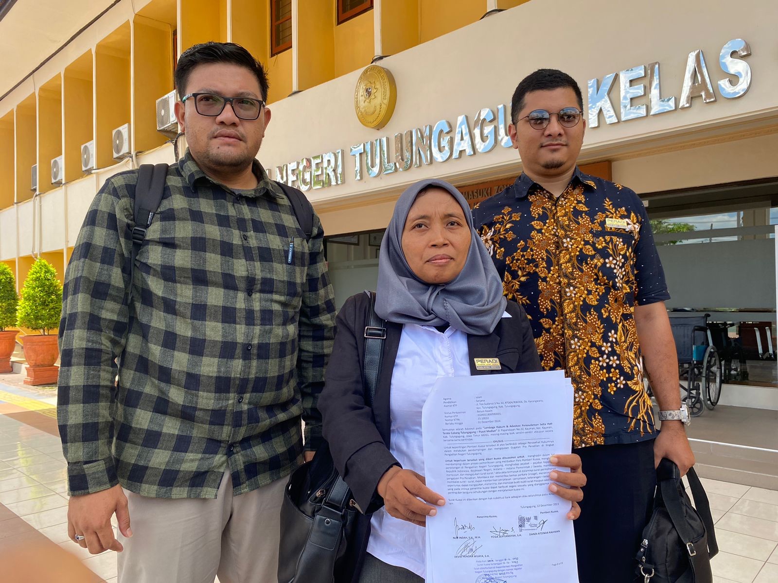 Lembaga Hukum dan Advokasi Persaudaraan Setia Hati Terate Cabang Tulungagung ajukan gugatan ke Pengadilan Negeri Tulungagung