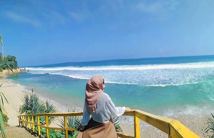 Salah satu spot foto yang instagramable