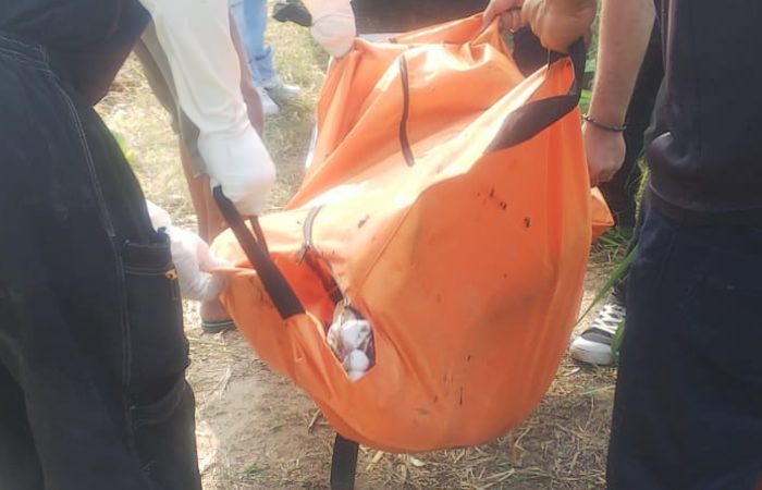 Penemuan jasad pria tanpa identitas di Sungai Brantas, Kecamatan Ngunut, Tulungagung.