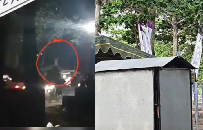 Viral, video diduga penampakan saat perayaan tahun baru 2024 di Watulimo Trenggalek.