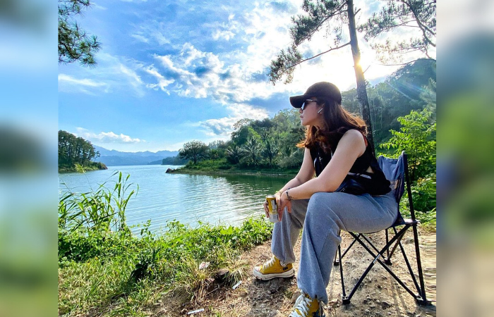 Indahnya pemandangan Ranu Gumbolo di Tulungagung.
