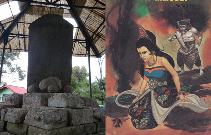 Kisah cinta bertepuk sebelah tangan dalam kesejarahan Candi Penampihan, Kabupaten Tulungagung.