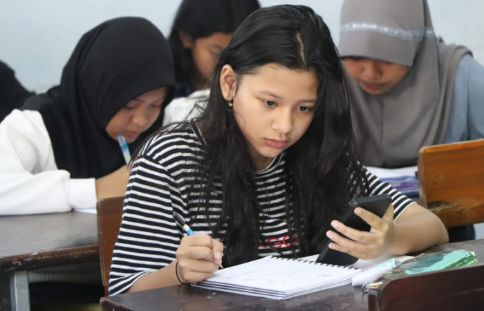 Pelajar di Kabupaten Tulungagung mengikuti Ratu Genza Olympiad