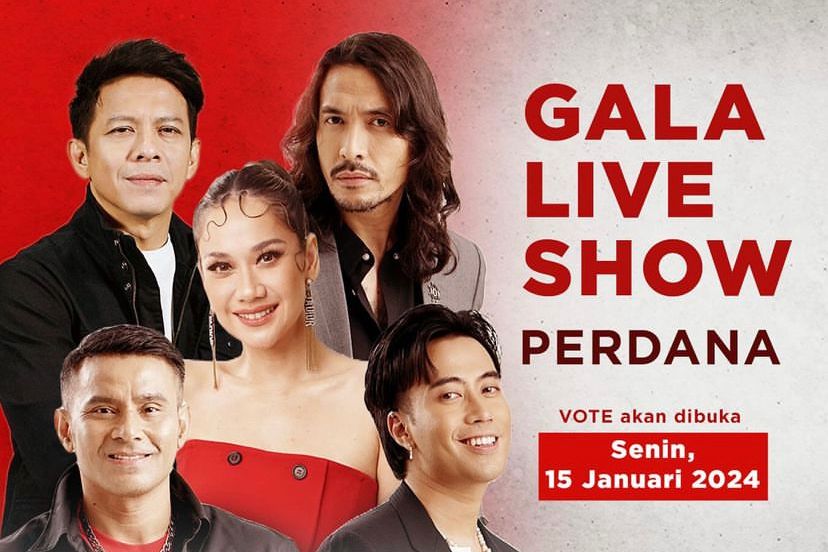 Jadwal Gala Live Show perdana X Factor Indonesia 2024.