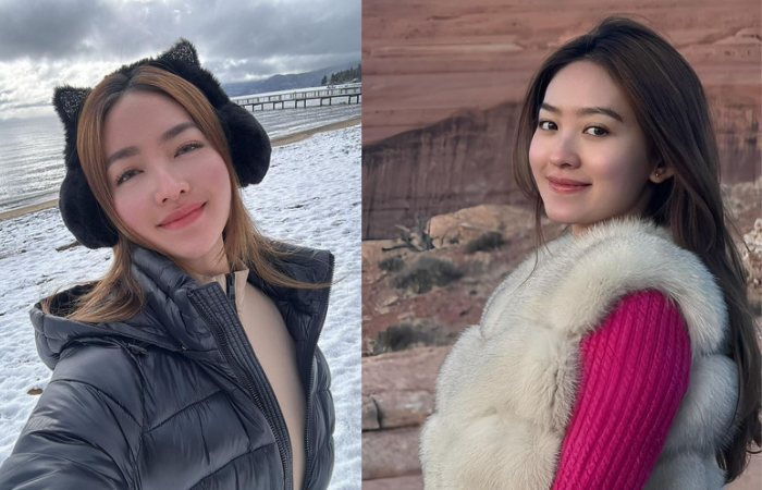 Natasha Wilona dinilai mirip Bunda Corla di unggahan foto terbarunya.