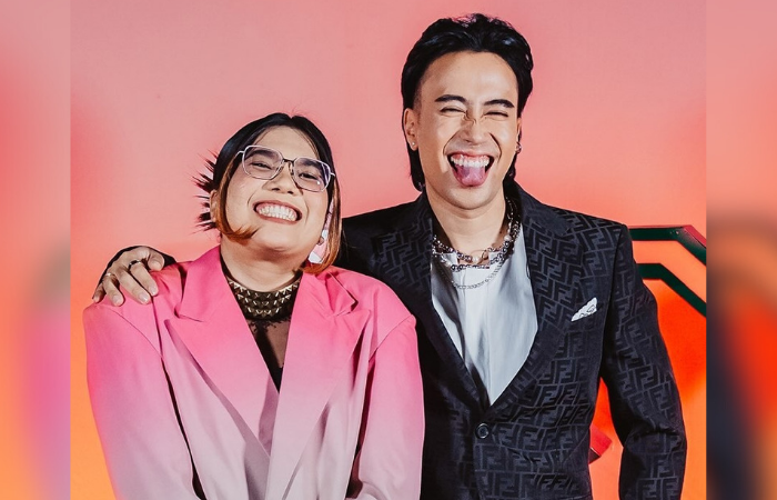 Marisa Aprilliyana dengan mentor Vidi Aldiano.