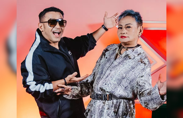 Jetje Margaretha dengan mentor Judika.
