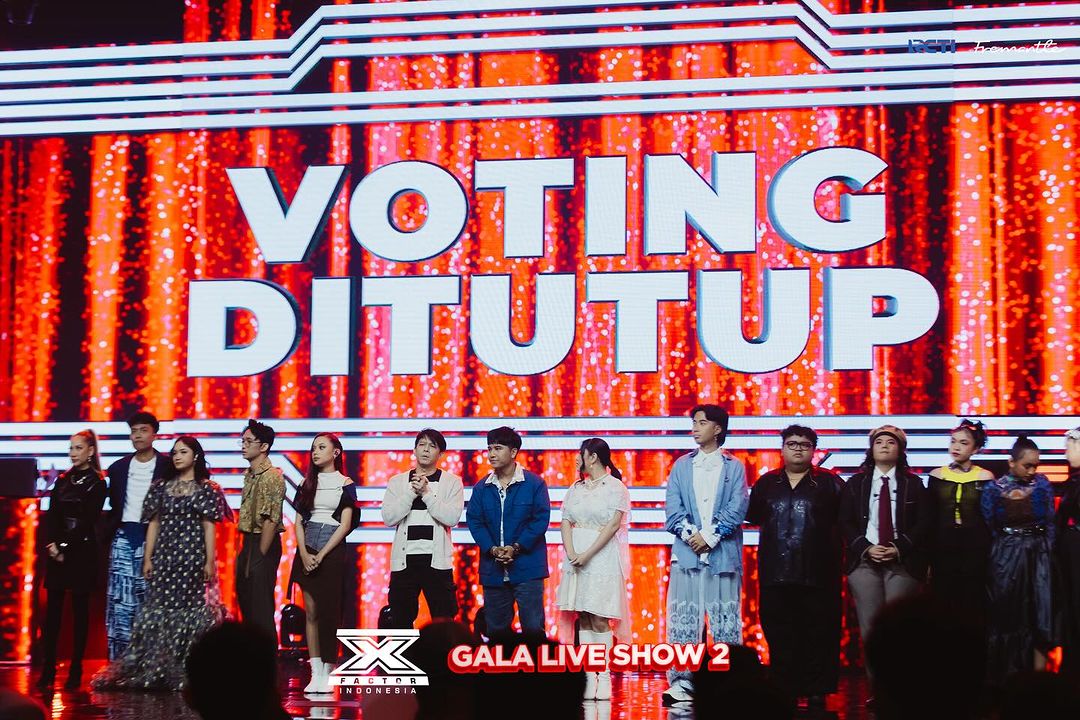 Daftar Lengkap Top 12 Finalis X Factor Indonesia Season 4 di Babak Gala Live Show 3.