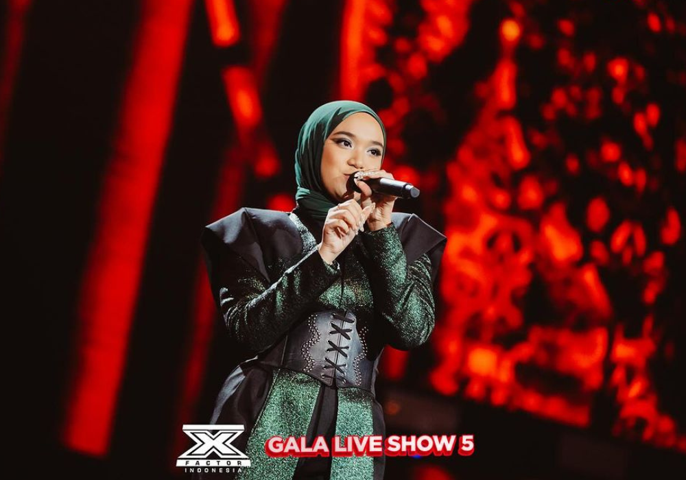 Penampilan Nafisah Alayyah X Factor Indonesia di Babak Gala Live Show 5.