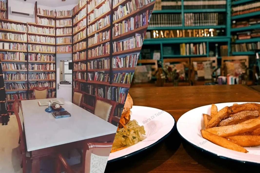Kolase Baca di Tebet, salah satu rekomendasi tempat baca buku di Jakarta