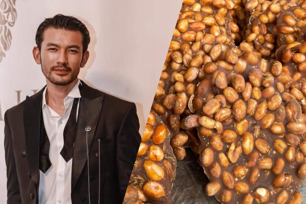 Kolase Rio Dewanto (ilustrasi ciri fisik Chindo Ampyang) dan Kuliner Ampyang