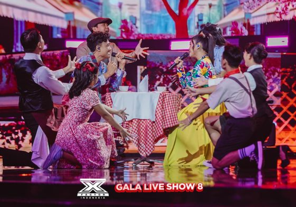 Penampilan terakhir Asmaralaya X Factor di babak Gala Live Show 8.
