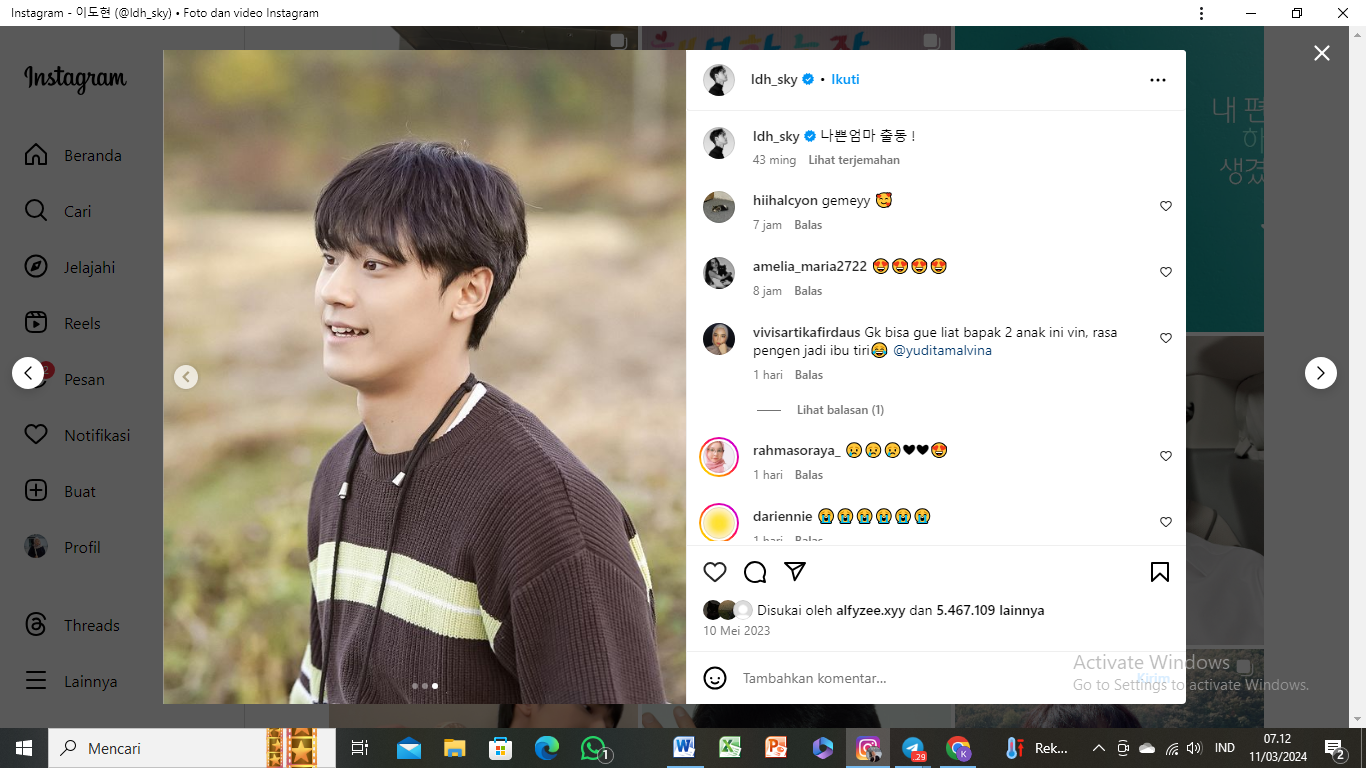 Lee Do Hyun yang menjadi salah satu dukun dalam serial Film korea Exhuma. Begini Profilnya