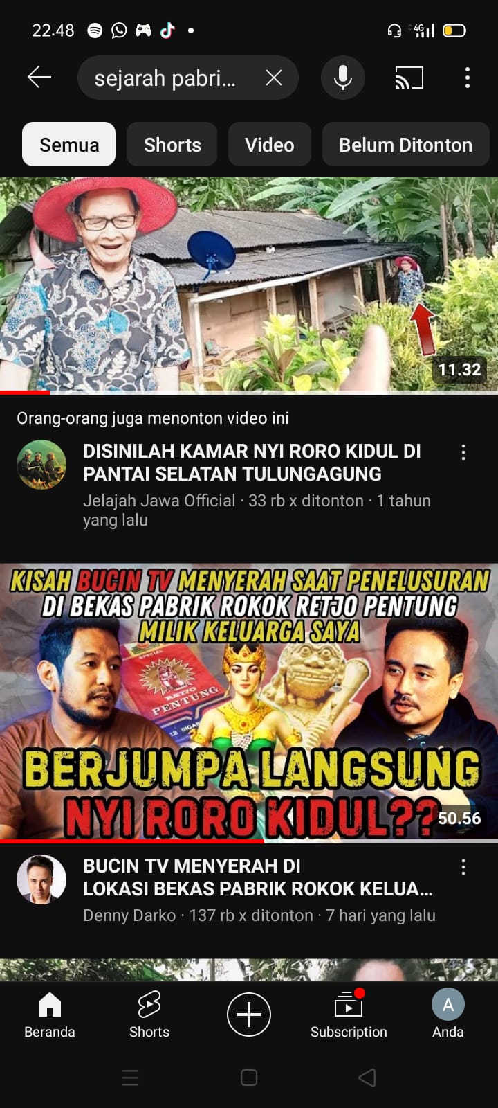 tanggapan denny darko tentang retjo pentung diakun youtubenya