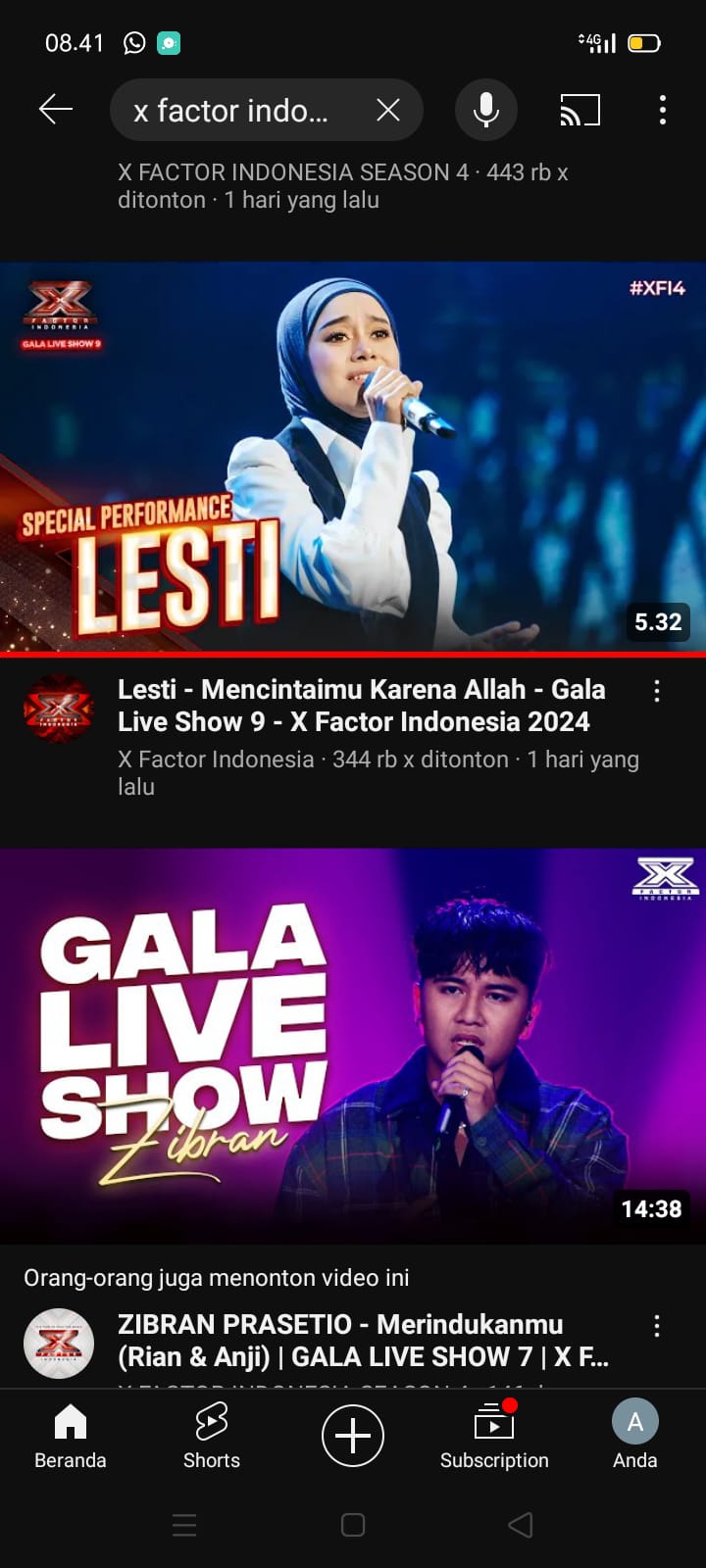 lesti jadi bntang tamu di x Factor indonesia