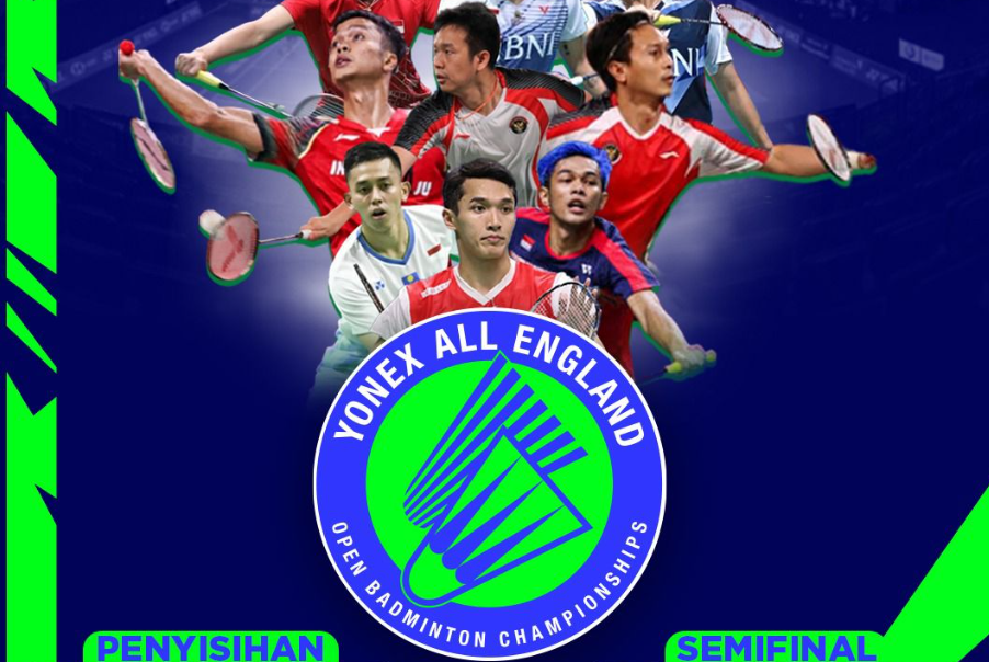 TERBARU Jadwal Perempat Final All England 2024 Hari ini, Indonesia Loloskan 6 Wakil.
