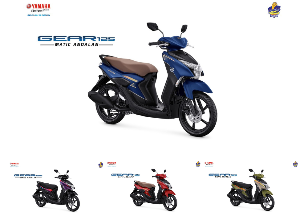 Varian warna Yamaha 125 terbaru.