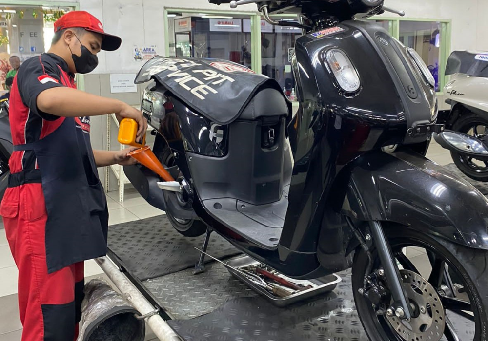 Ada beberapa manfaat servis di bengkel resmi Yamaha.