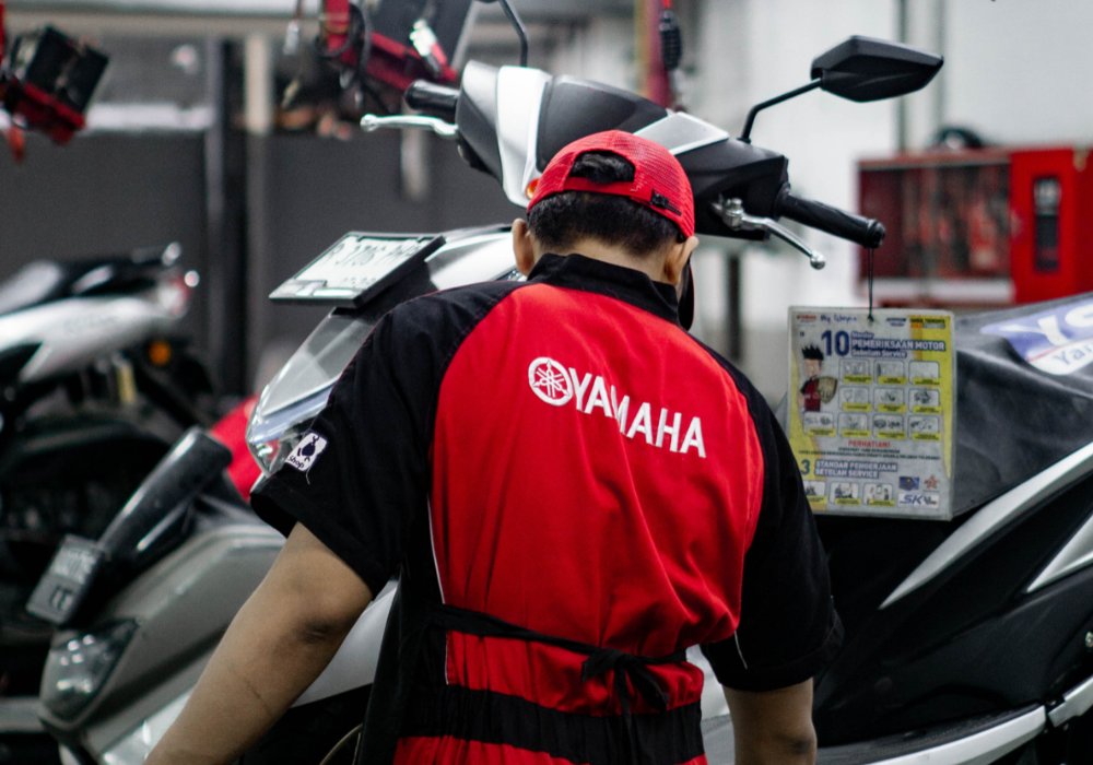 Bengkel resmi Yamaha.