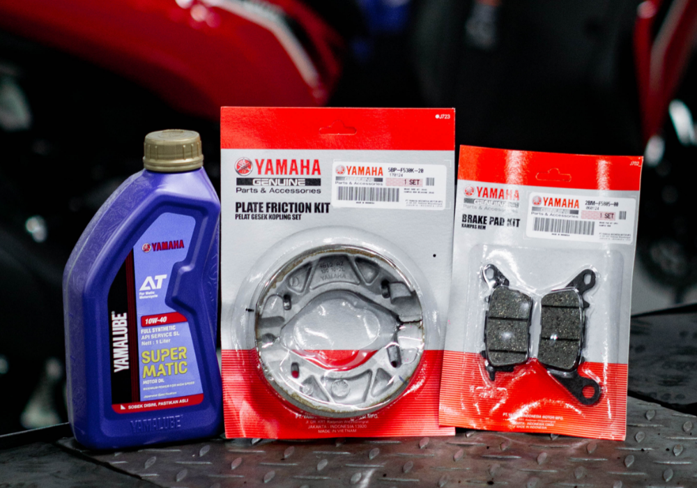 Sparepart asli dari Yamaha.