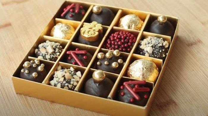 Resep Kue Lebaran Full Coklat, Cookies Bonbon ala Devina Hermawan