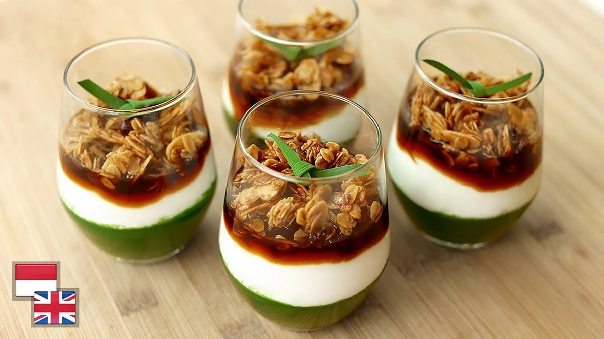 Resep Bubur Sumsum Jelly Pandan dan Oat ala Devina Hermawan