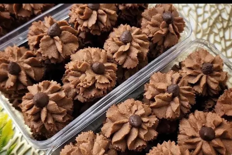 Kue semprit coklat ala Atha Naufal