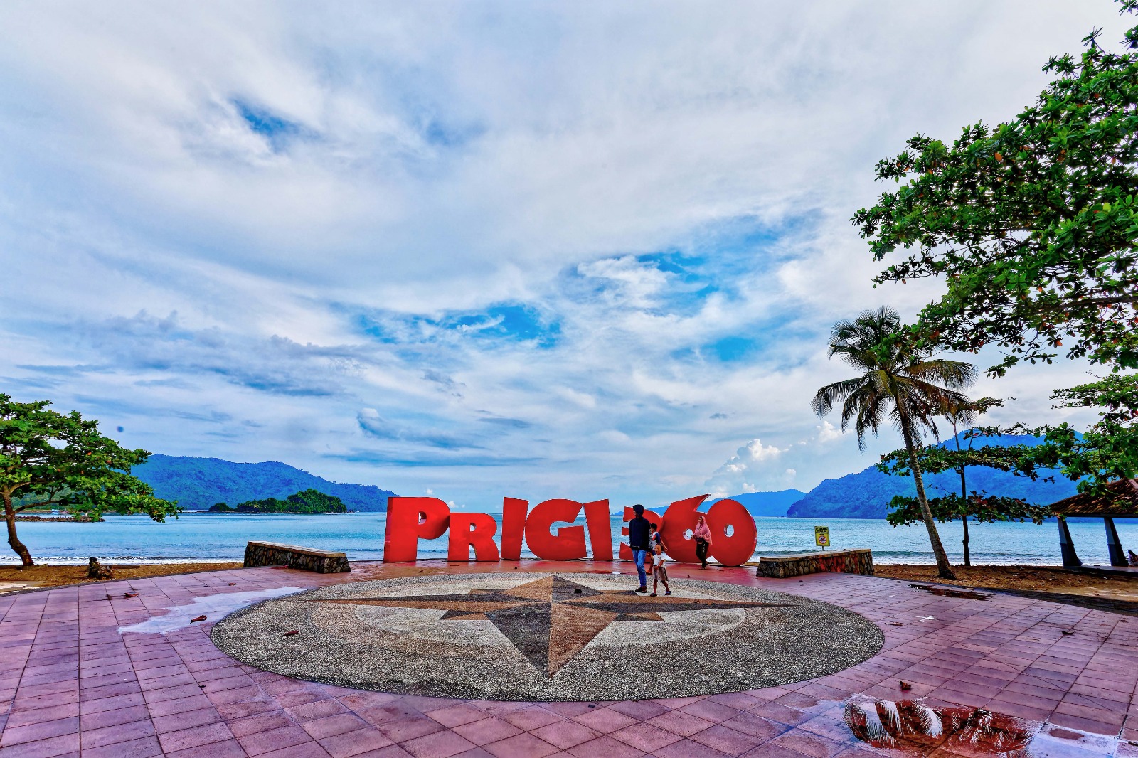 INDAH: Kawasan wisata Prigi 360, Kecamatan Watulimo semakin menarik.